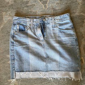 AG Adriano Goldschmeid Sandy Denim Skirt Size 26